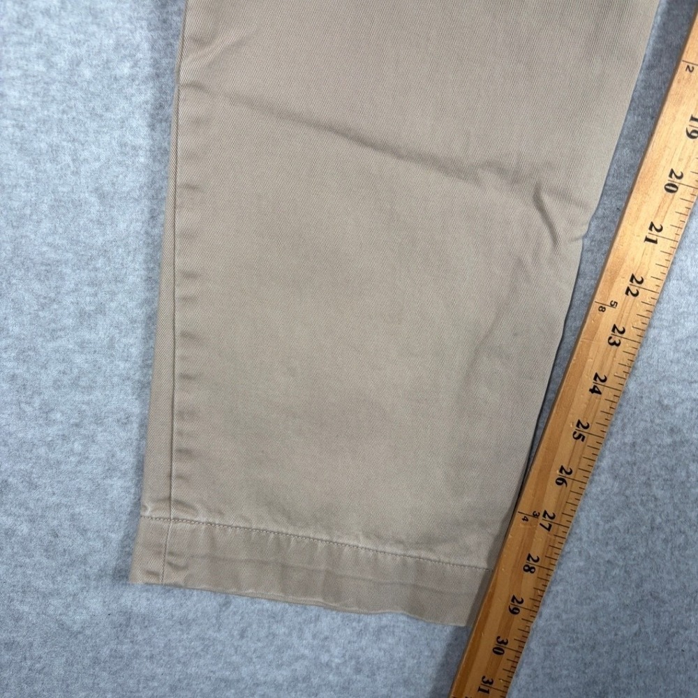 Polo Ralph Lauren Slim Fit Chino Pants Men 32x32 (Fits 31x30) Beige Khaki - Picture 6 of 9